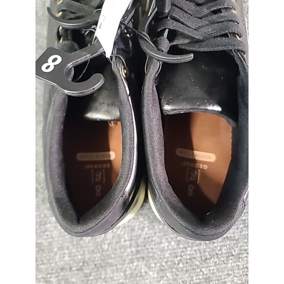 NWT NEW Men’s Black Sneakers by George Size 8 MEMORY FOAM - Picture 3 of 8